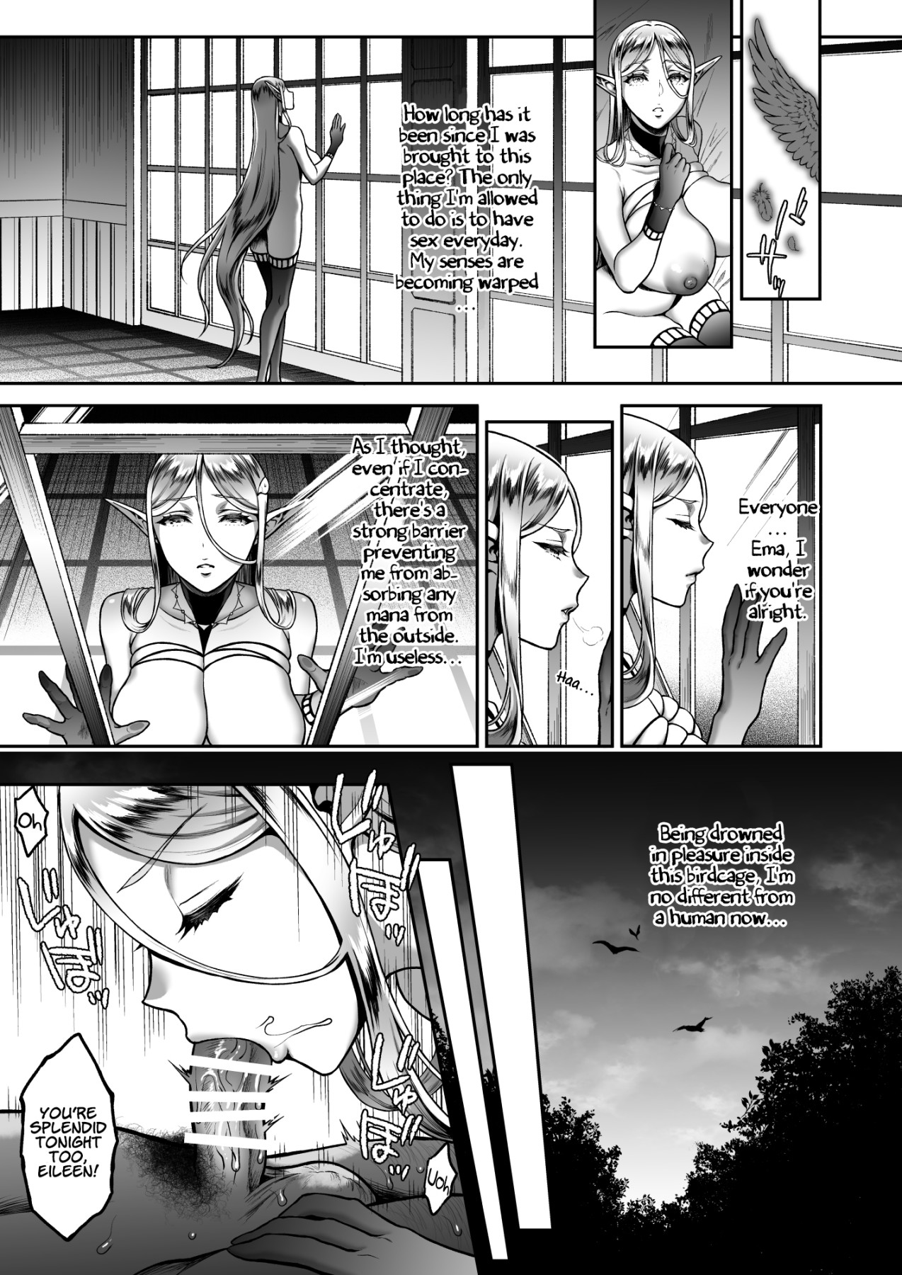 Hentai Manga Comic-The Melancholy of the Prostitute Elf 5-Read-9